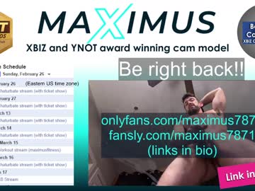 cam man porn maximus_787 image #3834723