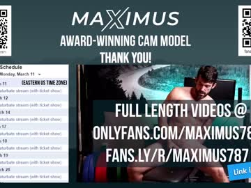 cam man porn maximus_787 image #6549489